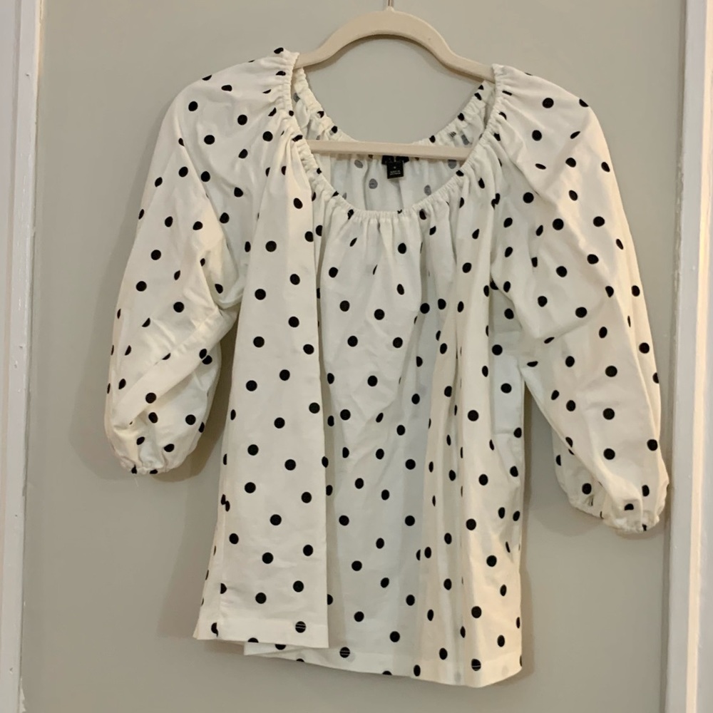 Polka dot top